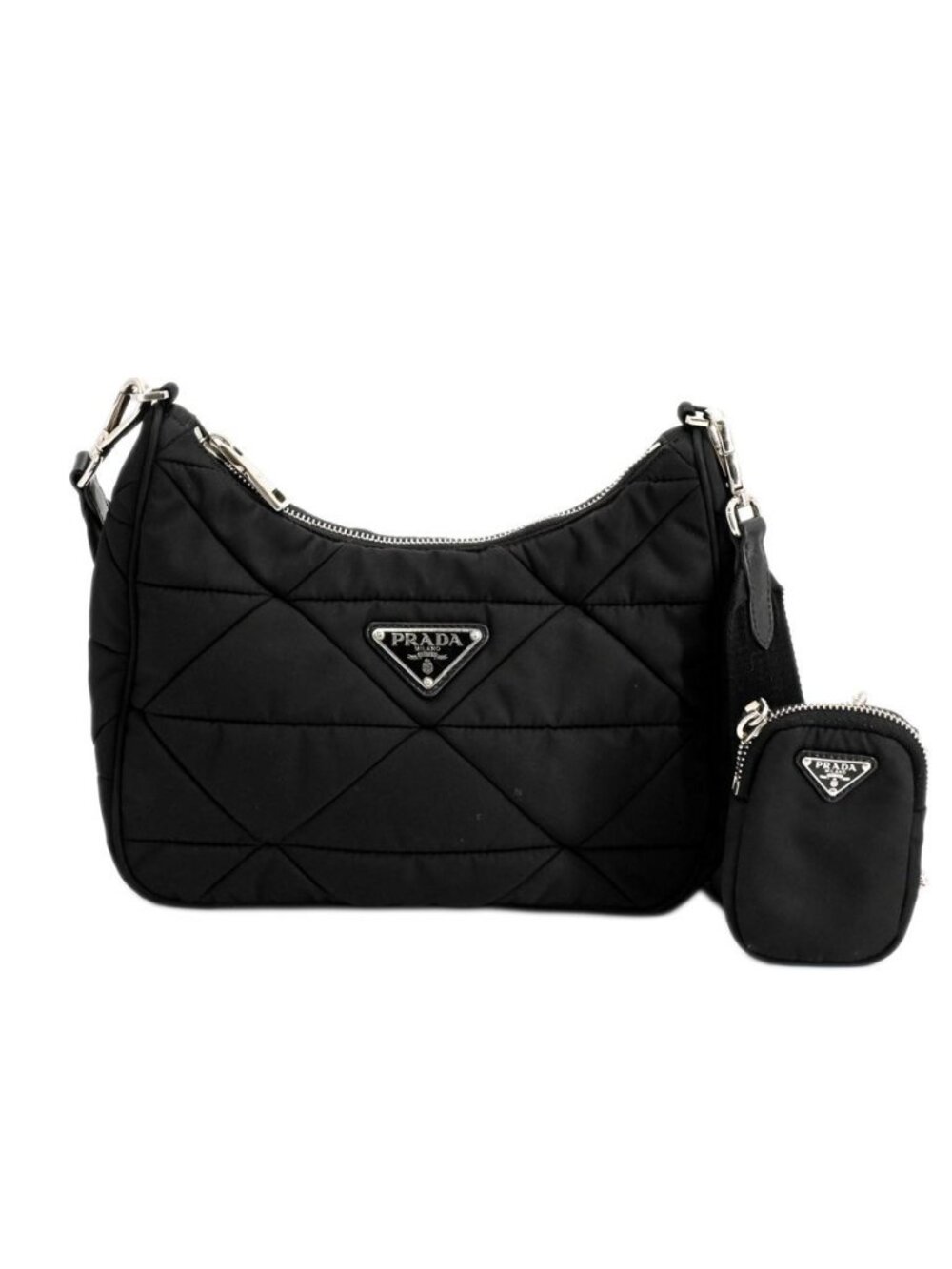 Prada Shoulder Bag Padded Re-Nylon